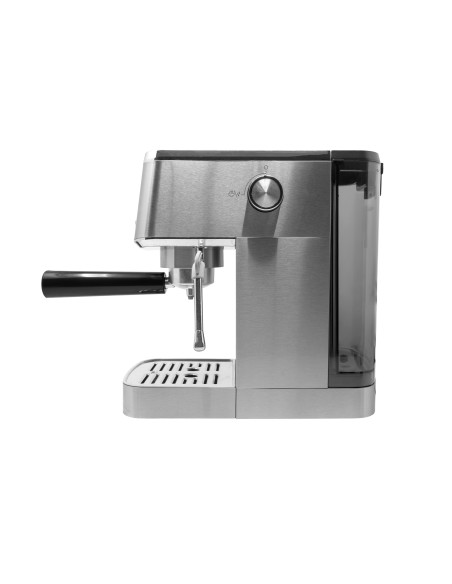 Machine à café semiautanomatique chromée qmax 2
