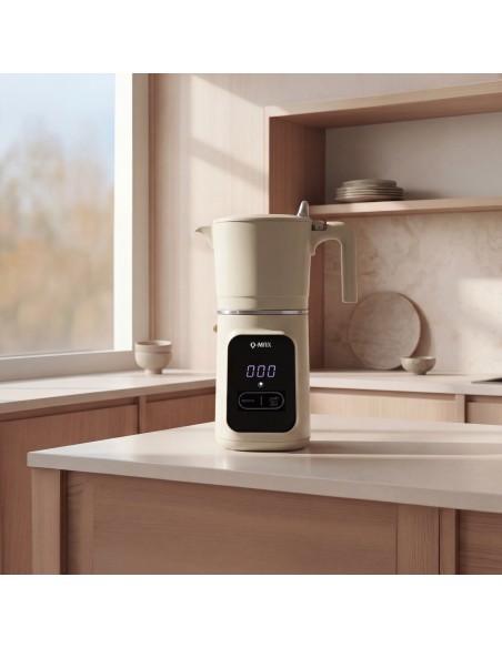 Qmax digital electric Italian coffee maker 2