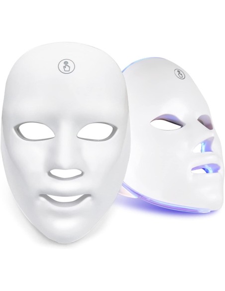 MÁSCARA LED FACIAL RÍGIDA LUZ LED