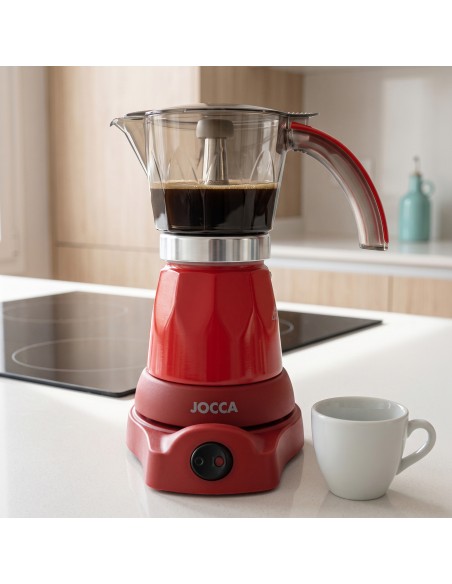 CAFETERA ITALIANA ELÉCTRICA 6 TAZAS CON JARRA... 2