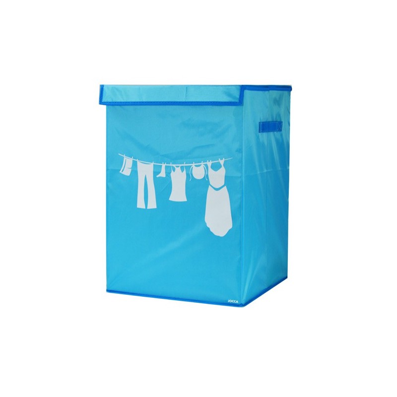CESTOS PARA LA ROPA AZUL