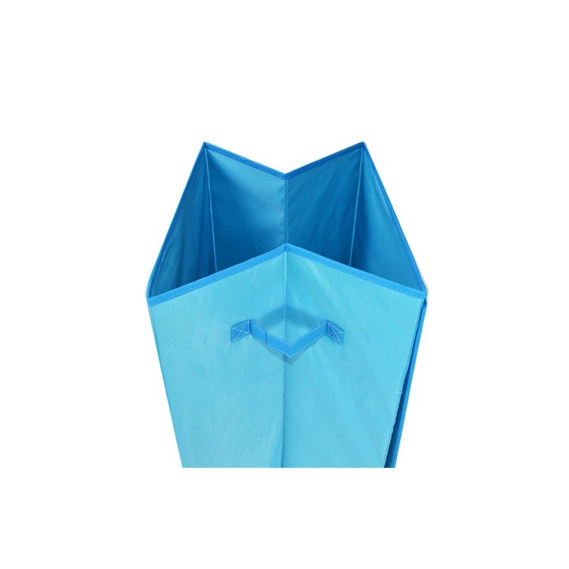 CESTOS PARA LA ROPA AZUL 