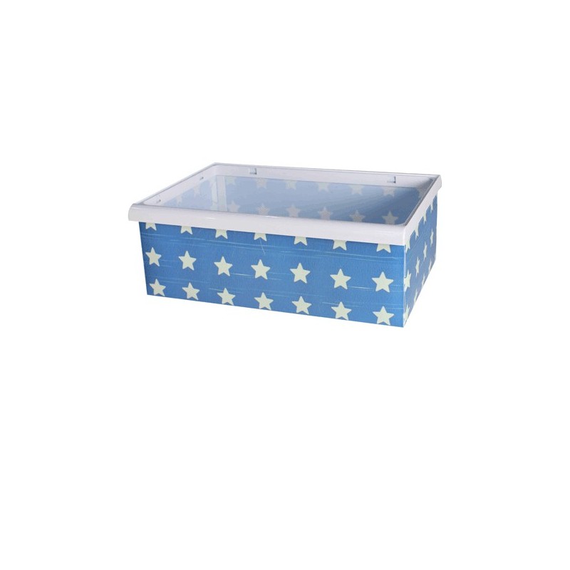 CESTAS APILABLES JOCCA ESTAMPADO DE ESTRELLAS