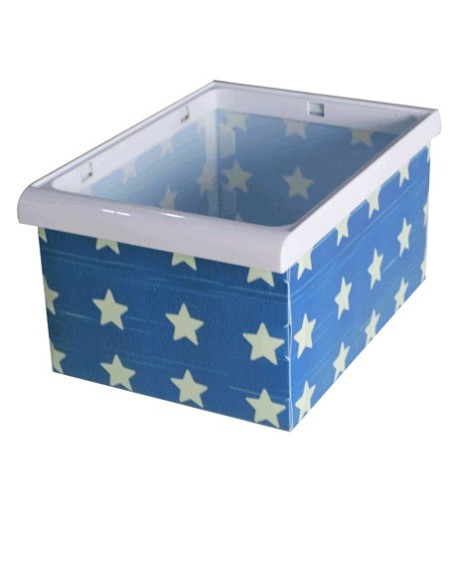 CESTAS APILABLES JOCCA ESTAMPADO DE ESTRELLAS 2