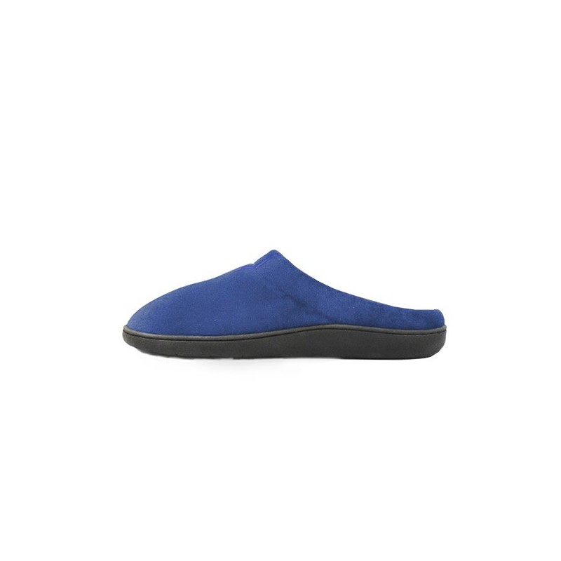 CHAUSSONS MEMOIRE DE FORME BLEUS