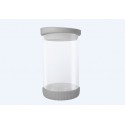 BOTE DE CRISTAL CON SILICONA - 810ml - VARIOS DISEÑOS BOTE DE CRISTAL CON SILICONA - 810ml - VARIOS DISEÑOS