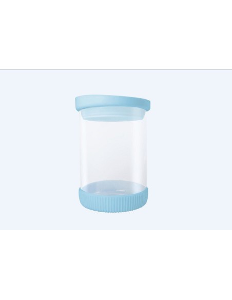 Glassbåt med silikon - 480 ml 2