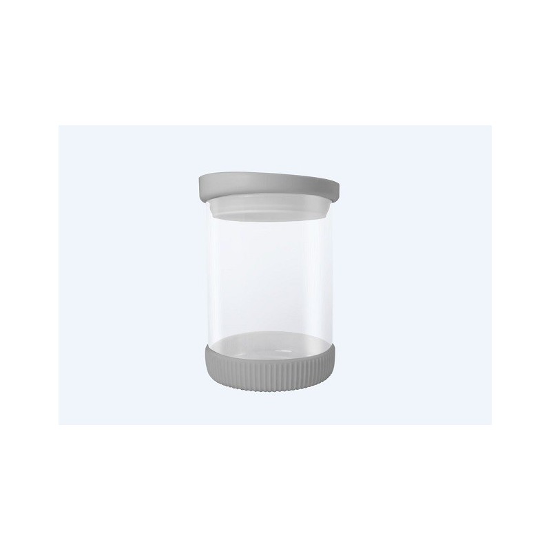 BOTE DE CRISTAL CON SILICONA - 480ml