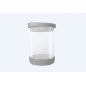 BOTE DE CRISTAL CON SILICONA - 480ml - VARIOS DISEÑOS BOTE DE CRISTAL CON SILICONA - 480ml - VARIOS DISEÑOS