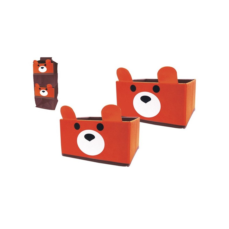 SET DE 2 CAJONES PARA ORGANIZADOR OSITO