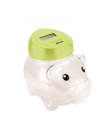 HUCHA DIGITAL CERDITO VERDE EN CAJA BLANCA 2