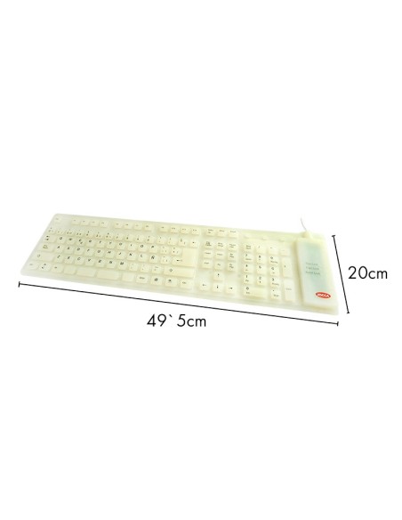 Teclado flexible para ordenador 2