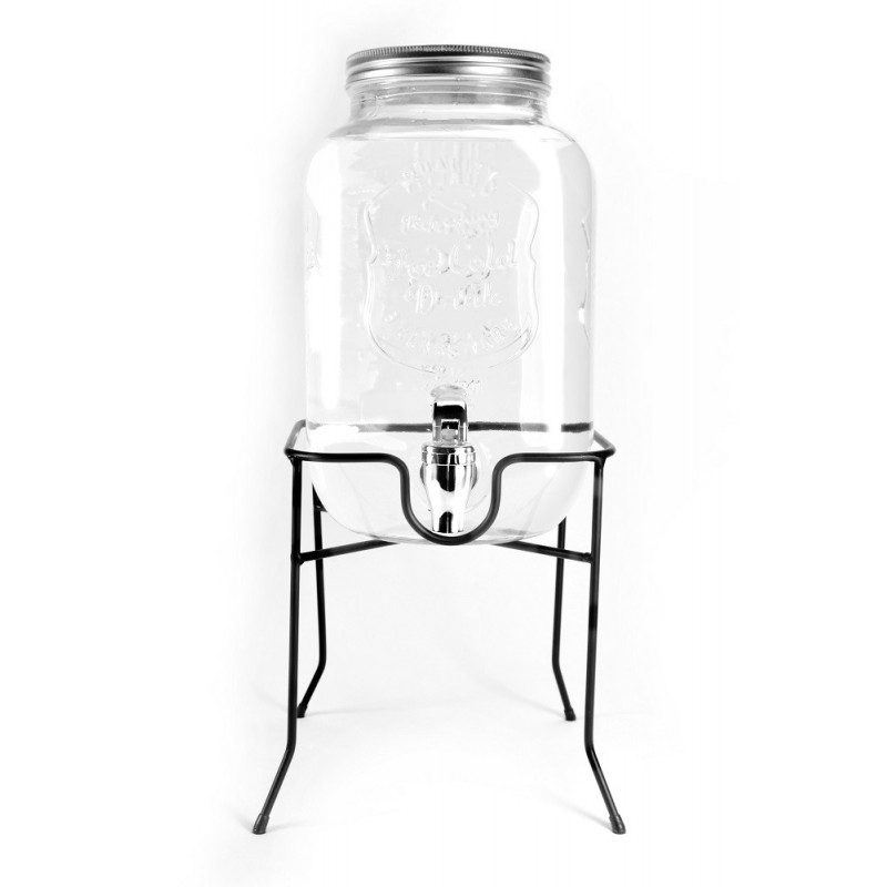 DISPENSADOR DE BEBIDAS CON SOPORTE 