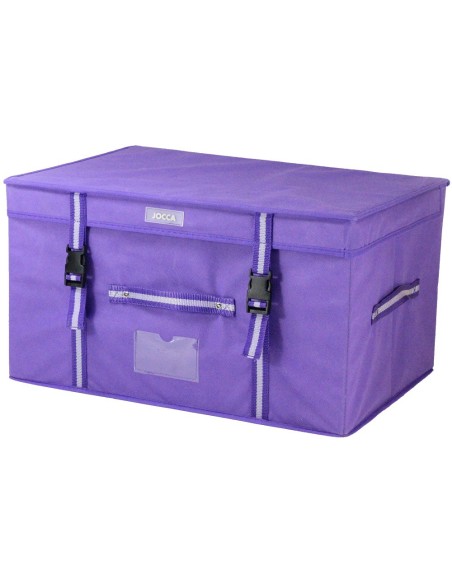 BAULE VIOLA CON BORSA RISPARMIA SPAZIO