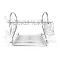 2 TIER DISHRACK