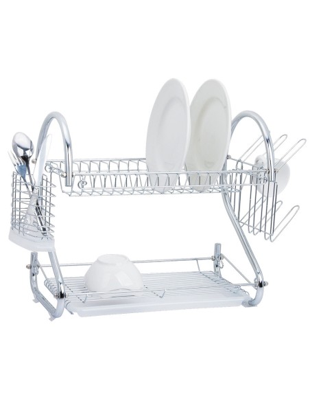 2 TIER DISHRACK