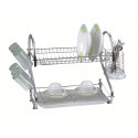 2 TIER DISHRACK
