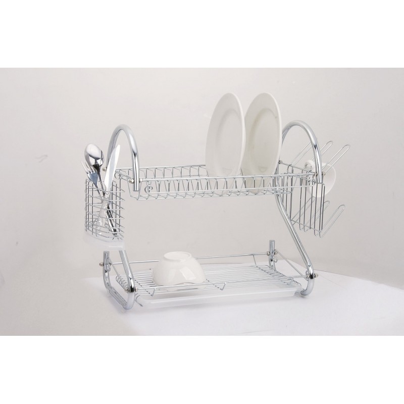 2 TIER DISHRACK