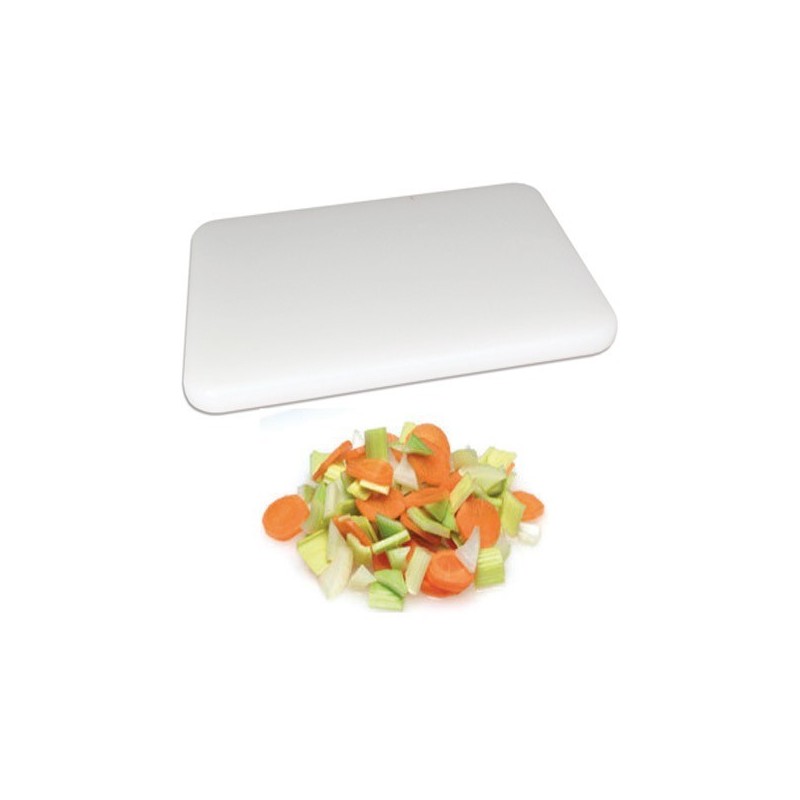 WHITE POLYETHYLENE CUTTING BOARD White 30 X 20...