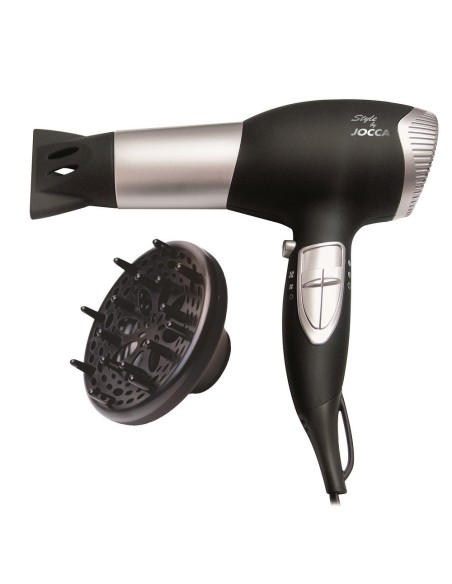 SECADOR DE MANO NEGRO-PLATA - 2000W