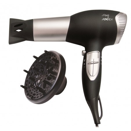 SECADOR DE MÃOS PRETO-PRATEADO - 2000W