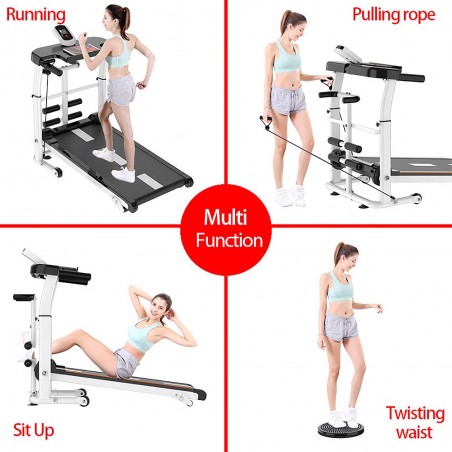 MAGNETIC WALKING TREADMILL, MULTIFUNCTIONAL AND FOLDABLE
