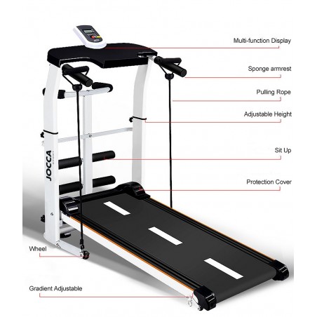 MAGNETIC WALKING TREADMILL, MULTIFUNCTIONAL AND FOLDABLE