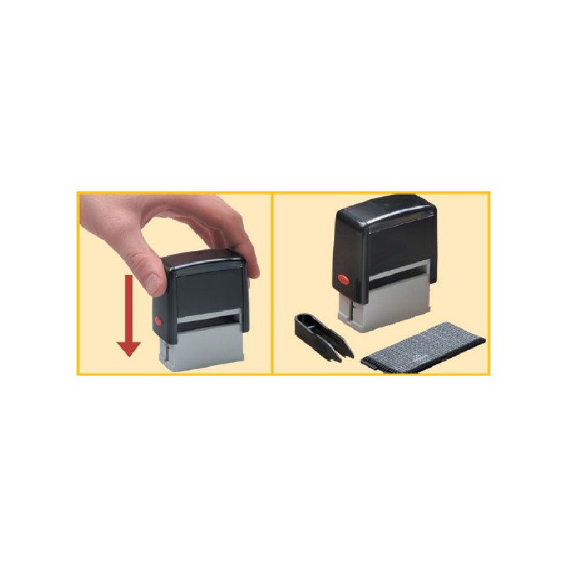 OFERTA DE 2 SELLOS DE TINTA PERSONALIZABLES