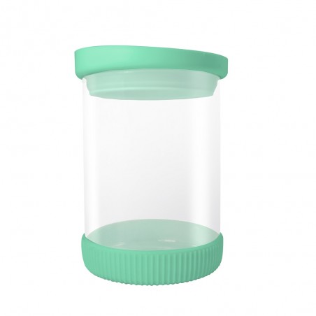 Glasbåd med silikone - 480ml