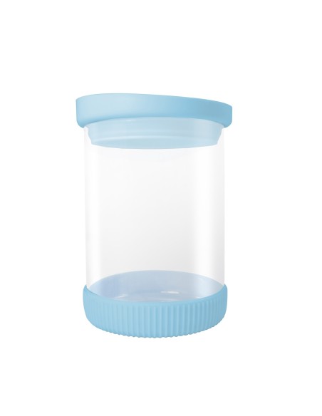 OFFERTA DI 4 BARATTOLI DI VETRO CON SILICONE 2