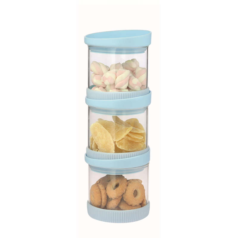 OFFERTA DI 4 BARATTOLI DI VETRO CON SILICONE