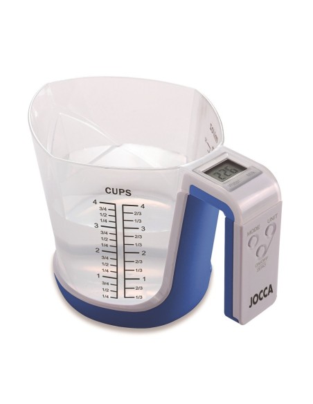 KITCHEN SCALE WITH MEASURING JAR (ASSORTED)