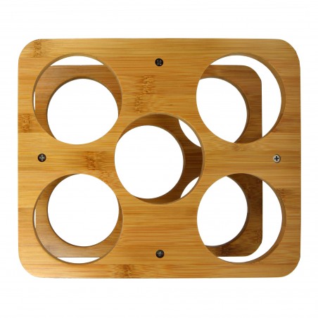 PORTE-BOUTEILLES EN BAMBOU