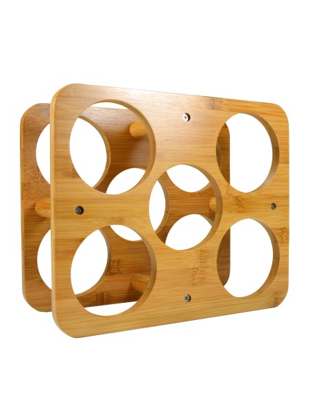 PORTE-BOUTEILLES EN BAMBOU