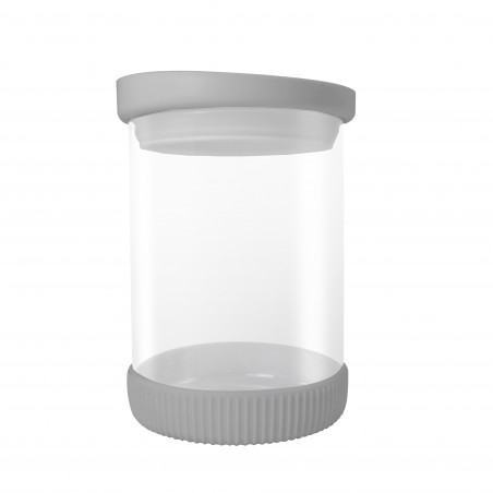 BOTE DE CRISTAL CON SILICONA - 1780ml - VARIOS DISEÑOS