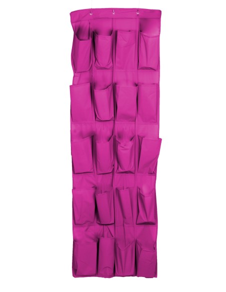 CUATRO ORGANIZADORS DE PARED FUCSIAS