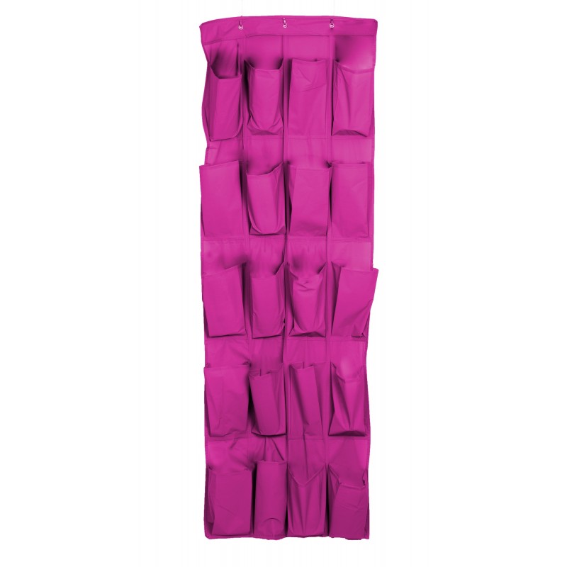 CUATRO ORGANIZADORS DE PARED FUCSIAS