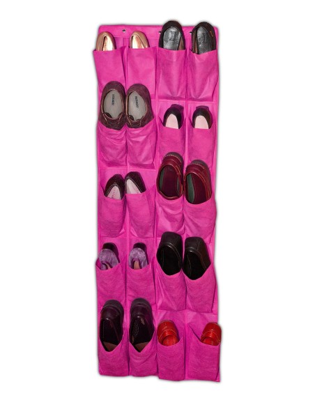 CUATRO ORGANIZADORS DE PARED FUCSIAS 2