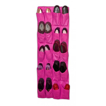 CUATRO ORGANIZADORS DE PARED FUCSIAS