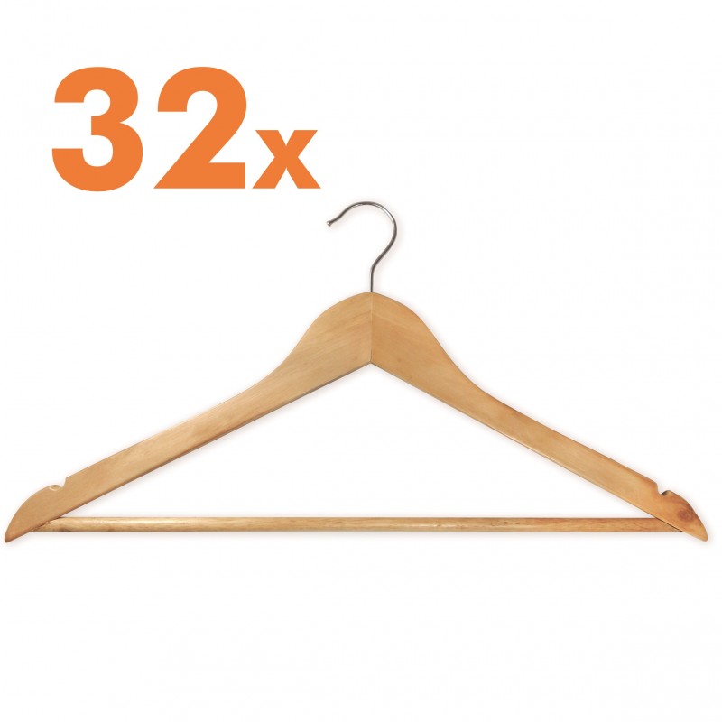SET DI 32 PERCHE DI LEGNO