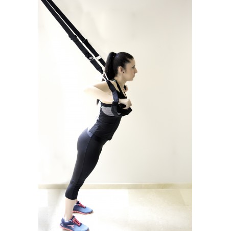 Jocca Training Pack: TRX Suspension, Resistance Bands, Muscular Exerciser og Roller Fitness
