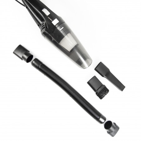 PACOTE PARA CARRO: LUZ DE EMERGÊNCIA, ASPIRADOR DE PÓ PORTÁTIL E VENTOSA ANTI-AMASSADOS