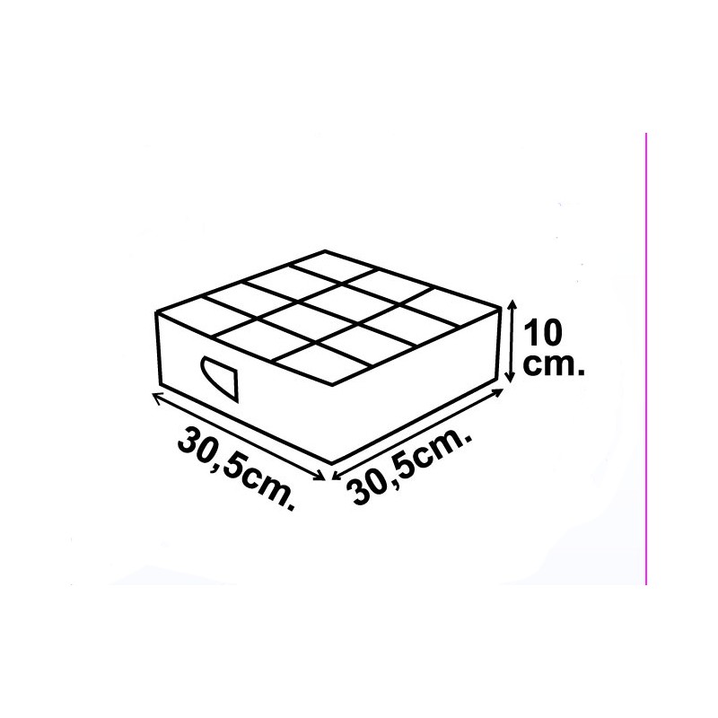 PACK VON 30 CAJONE ORGANIZERS