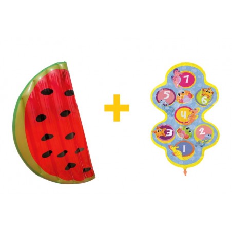 SET COLCHONETA DE SANDÍA + JUEGO DE AGUA