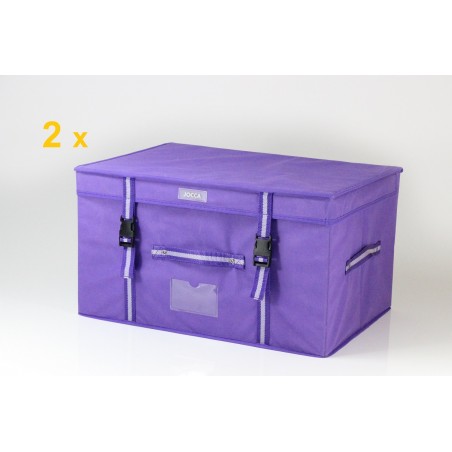 SET 2 CASSETTI CON BORSA RISPARMIA SPAZIO