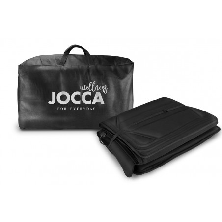 Massasje madrass og massasje holder bag