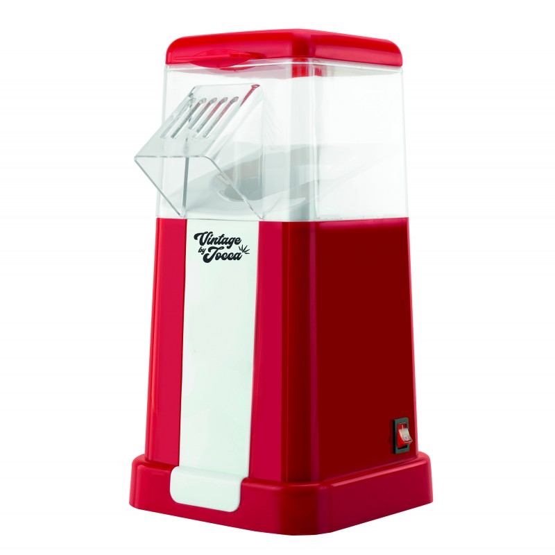 RETRO STYLE OIL-FREE POPCORN MACHINE - 1200W