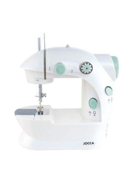 PORTABLE SEWING MACHINE WITH 48 ACCESORIES, DUAL STITCH... 2