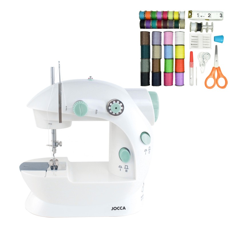 MAQUINA DE COSER CON  KIT DE COSTURA