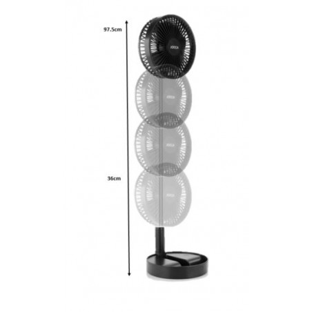 Prenosni brezžični ventilator JOCCA 3 v 1